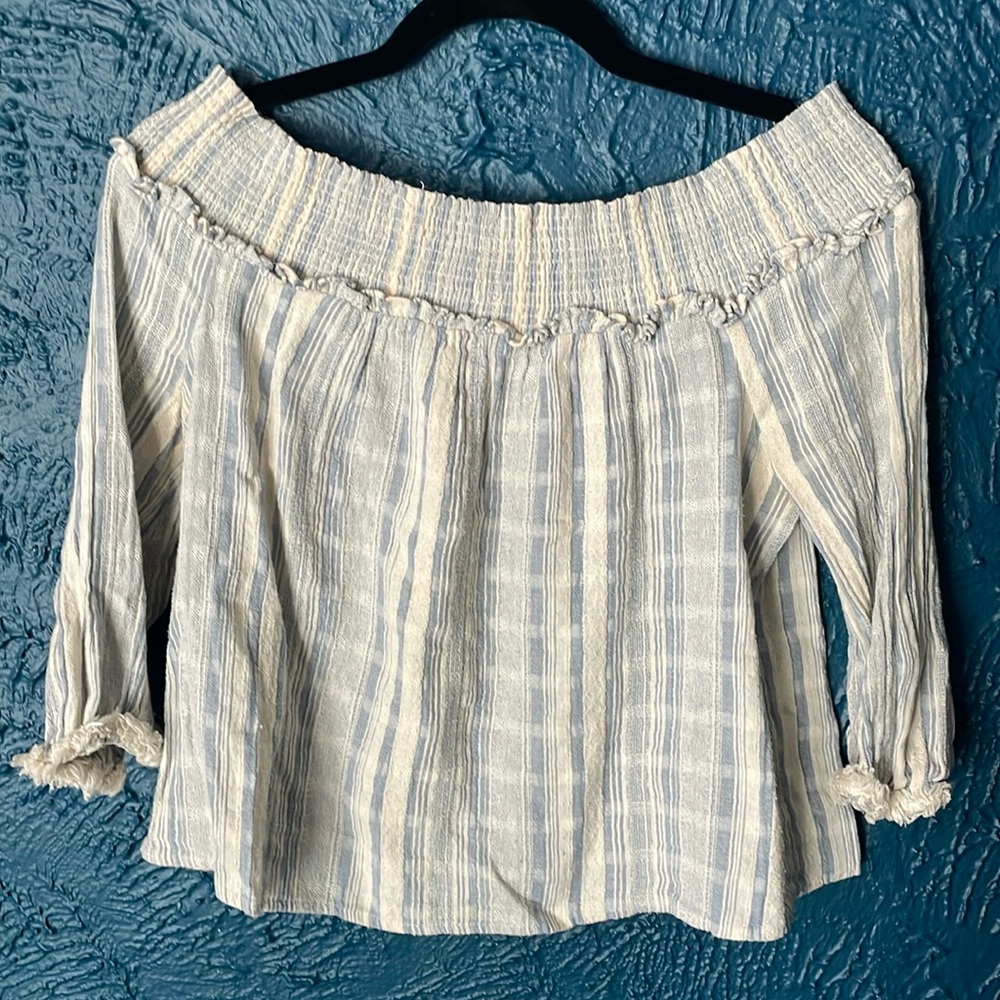 Lucky Brand Off the Shoulder Top